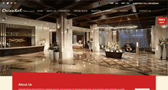 Desktop Screenshot of orientaltrimex.com