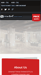 Mobile Screenshot of orientaltrimex.com